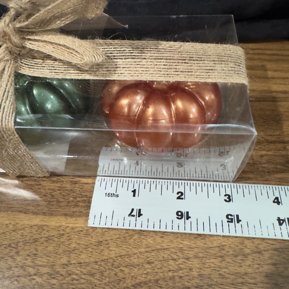 Modern Autumn Gatherings Decorative Candle Pumpkins - Picture 4 of 4